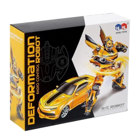 Robot Radio -controlled "Autobot", transforms, works from batteries, mix-24