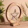 Climber in the wooden ring "Star" 30x8x33 cm