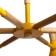 Morocco chandelier 6x40W E27 yellow 90x90x58.5 cm Bayerlux