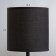 Camila table lamp E14 40w Barly Black 15x15x33cm Risalux