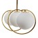 Speaker "Spiral" 3x40W E27 Gold 20x80x90 cm Bayerlux