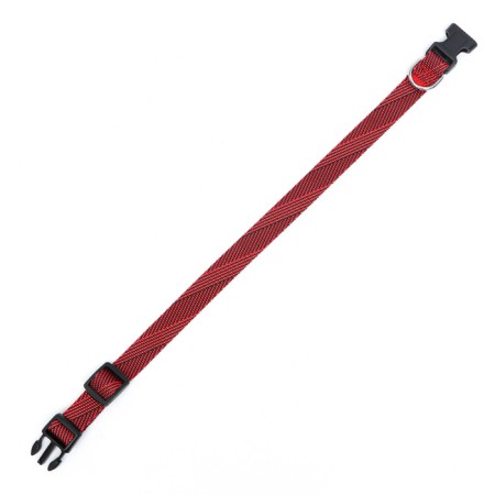 Collar "Kubel", width 2 cm, red-5