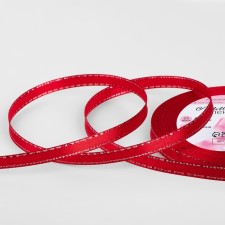 A satin ribbon 