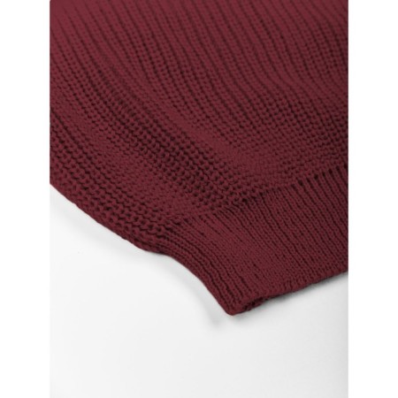 Vest for girls, height 146 cm, burgundy color-14