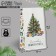 A package without the handles of "Happy New Year", Christmas tree 10 x 19.5 x 7 cm, New Year