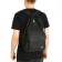 Youth backpack on lightning, 2 departments, 4 pockets, black color