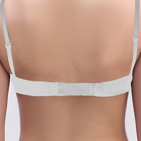 Flasp-upsurger for a bra, 3 rows 2 hooks, 3.2 × 10.5 cm, 5 pcs, white color-4