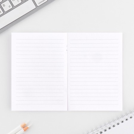 Set of Notepad A6, 32 sheets, stickers, magnetic bookmarks "The most cool"-11