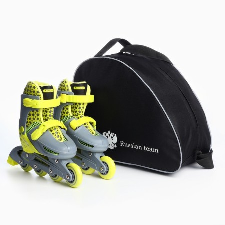 Bag for roller skates "Russian Team", 40x32x20 cm, black color-2