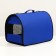 Bag - Animal carrying, 2 entrance, 49 x 30 x 35 cm, blue