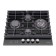 Hound surface HIBERG VM 6145 b, gas, 4 conf., Gas control, black