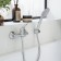 Santek shower mixer "Bus", with accessories, chrome