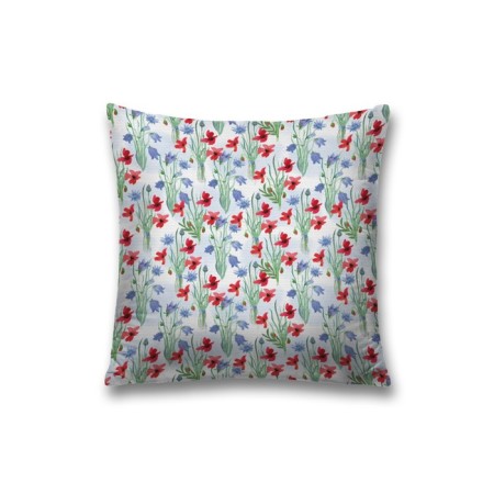 Pillowess decorative "Field bouquets", on a zipper, size 45x45 cm