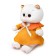 Soft toy Lee Baby in a greed dress, 20 cm