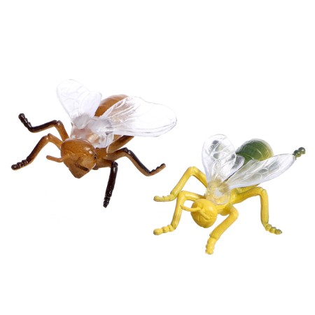 Animal set "insects", 12 figures with accessories-11