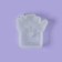 Silicone Mold for candy and chocolate "envelope with tulips", 9 × 7.5 cm, the color is transparent