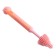 Brush for a nipple and dummy, pink color