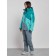 Ski costume female winter, size 58, dark green color