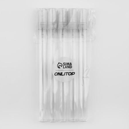 A bottle for storage, with a sprayer, 15 ml, packing - 5 pcs, the color is transparent-6