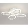 LED ceiling LED with Ambrella Light, Original, FA4485, 4XLED, 34 W, 2890LUM, 3000-6400K, white color, white