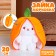 Soft toy "Bunny-carrot", 20 cm