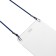 Baiga vertical, external 153x105 mm, internal 123x95 mm, on a blue lace 40cm