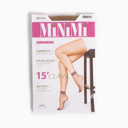 Women's socks minimi class, 15 den, size 1, color Nero-4