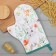 Mittens-Object Ethel "poppies" 20x28cm, sarzha, 100% x/l, vatin 250g/m2