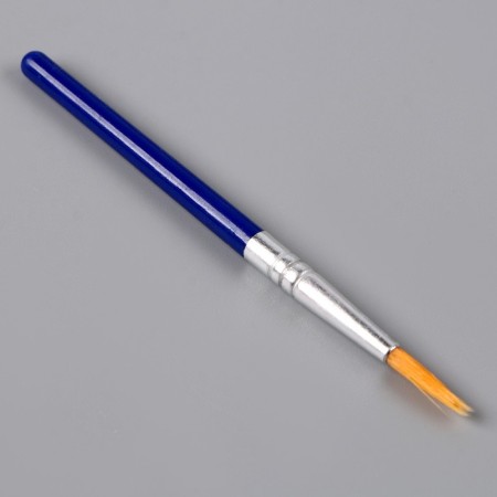 Christmas tree decoration for coloring "gift" with a suspension, brush-4