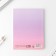 Diary in the soft cover A6, 80 pink sheets