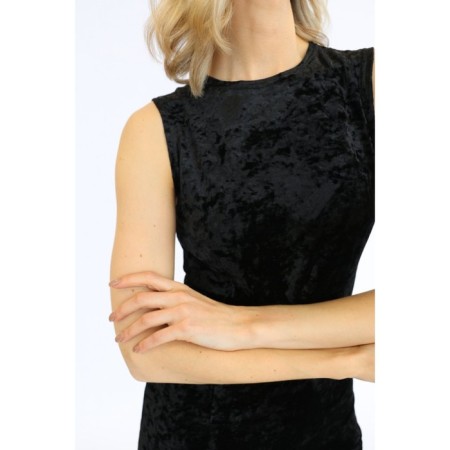 Futter dress from velvet, size 44-3