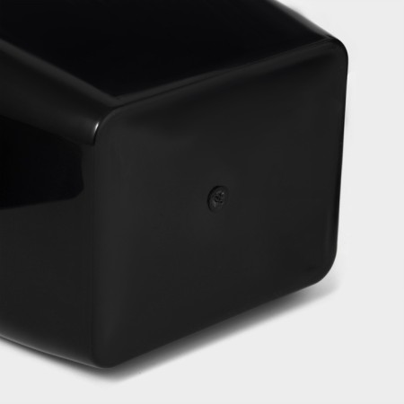 Garbage bucket of sensory shade, 12 l, black color-10