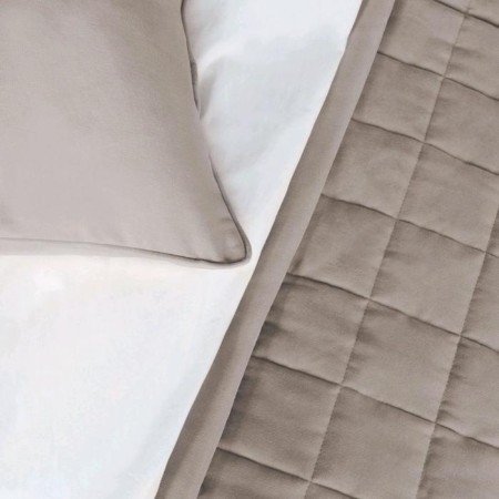 Software "Soft": a bedspread 160 x 220 cm, pillowcases 40 x 40 cm - 2 pcs, light - gray-3