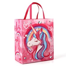 Gift Packet Laminated with embossing, unicorn, Minnie Mouse, 23x27x11.5 cm