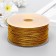 Lurex cord 2 mm, 50 m, gold