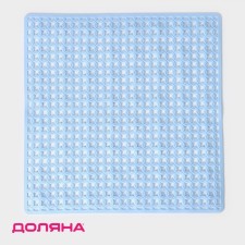 The rug anti -slip into the bathtub on the suction cups of the valve 