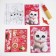Gift set for a girl with a backpack "Fluffy cat"