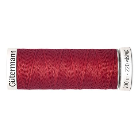 SEW-HALL thread for all materials, 200 m, 748277 (026 fiery red)