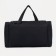 Road bag, 3 parts on zippers, external pocket, long belt, black color