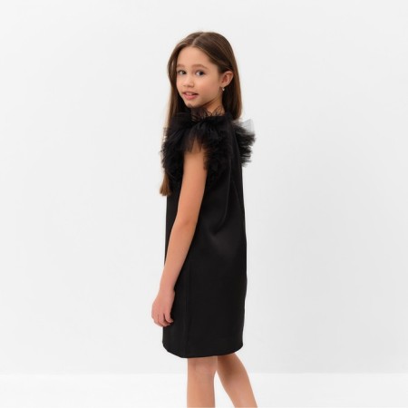 New Year. Dress Children's Minaku: Partydress color black, height 152-8