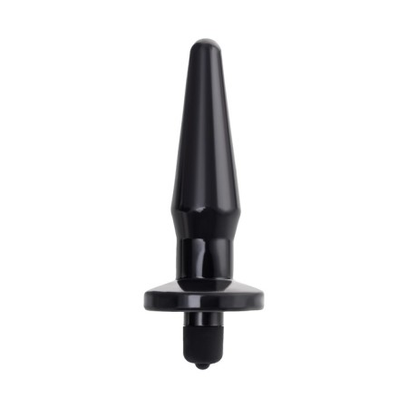 Anal plug Toyfa Popo Pleasure Lacerta with vibration, TPR, Black, 12.1 cm-2