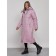 Coat insulated winter female, size 44, purple color