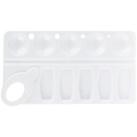 Rectangular palette, 10 cells, "Istanm", white