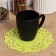 Hot “tea party” stand, 19 cm, color mix