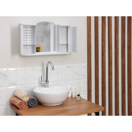 SLRACKAL CASHER for the bathroom "Argo", color white marble-5