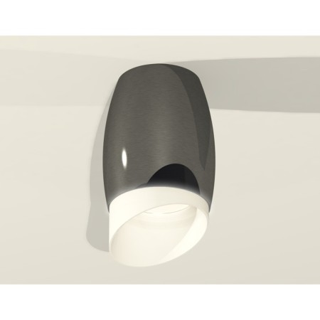 Ambrella Light Acrylic lamp, XS1123023, MR16 GU5.3 LED 10 W, black chrome color, white matte-1