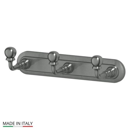 3sc hanger, 3 hooks, antique silver, 17 cm