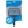 Delight packer plastic, soft cord, large, black and blue