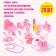 A set of accessories for peps, 26 items