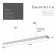 LED LED Geometria Block 36W 4000K 3100LM IP40 1200x100x50 mm